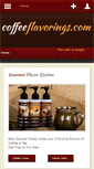 Mobile Screenshot of coffeeflavorings.com